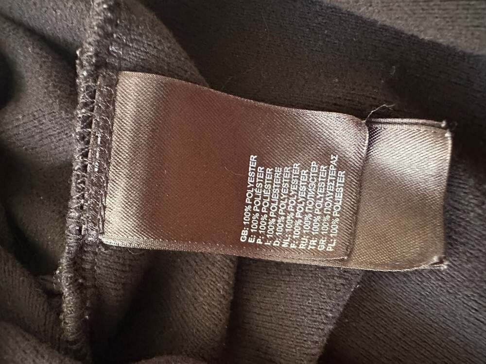 The North Face Women’s Medium Black Gray Quarter Zip Pullover Stretch Athletic T - Picture 9 of 14